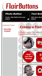 Mobile Screenshot of flairbuttons.com